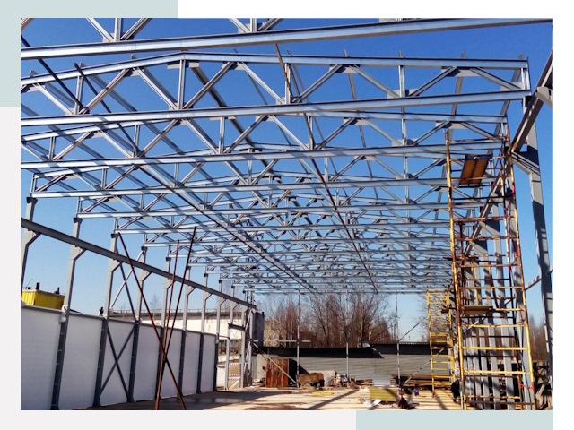 Строительство цехов в Нижний Новгород от 625 руб. под ключ