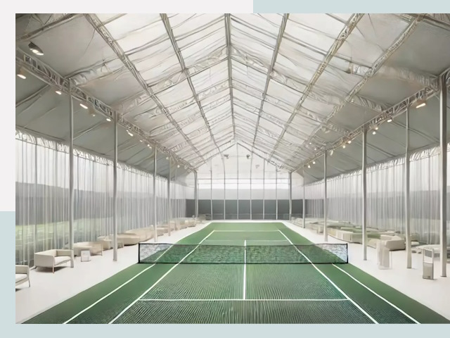 Строительство теннисных кортов в Нижнем Новгороде