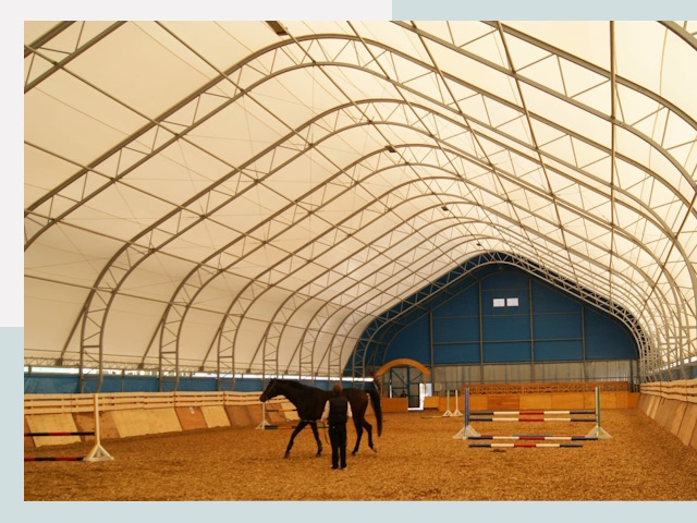 Строительство конных манежей в Нижнем Новгороде