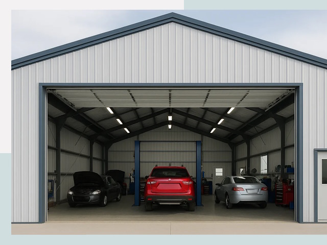 Ангары из сэндвич панелей от 625 руб. в Нижний Новгород