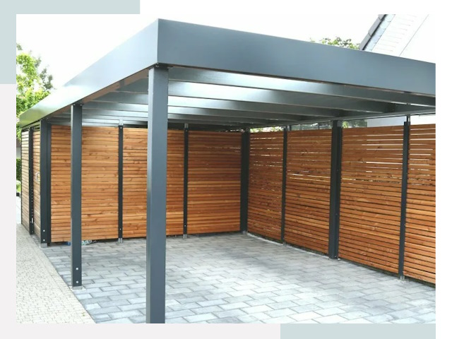 Навесы для парковки в Нижнем Новгороде