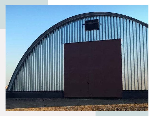 Бескаркасные ангары в Нижнем Новгороде