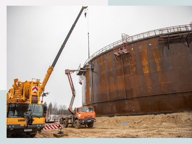 Монтаж резервуаров в Нижнем Новгороде от 625 руб. за м³