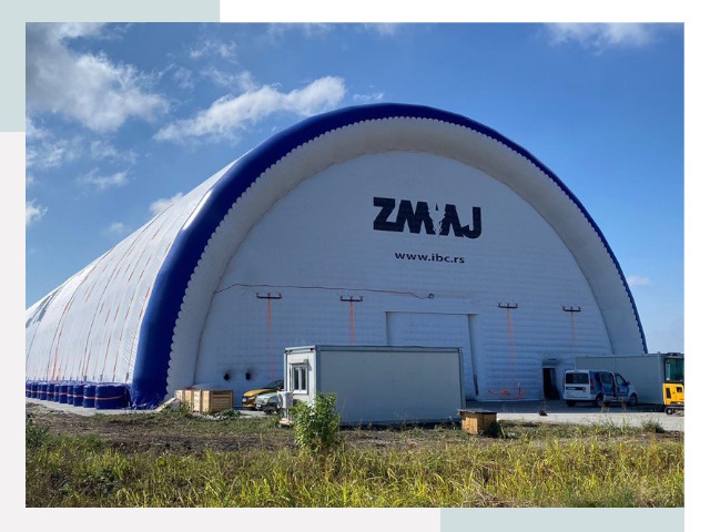 Брендирование ангаров в Нижнем Новгороде