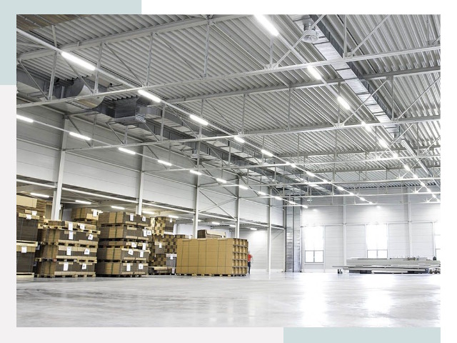 Освещение ангаров в Нижнем Новгороде