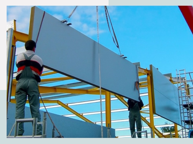 Монтаж сэндвич-панелей в Нижнем Новгороде от 625 руб.